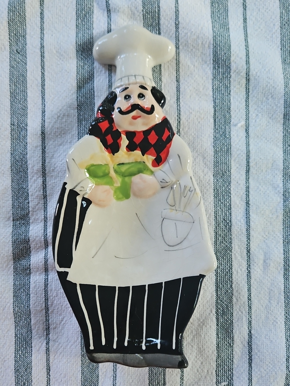 American Atelier Buon Appetito Chef Spoon Rest 9"